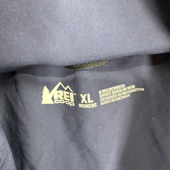 REI Co-Op XL Regular Fit Skirt Navy Blue Pull-On Drawstring Athletic Outdoor - Picture 4 of 7